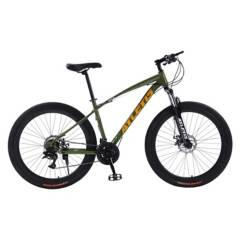 ATLETIS - Bicicleta Mountain Bike Pizol 27,5" M Verde