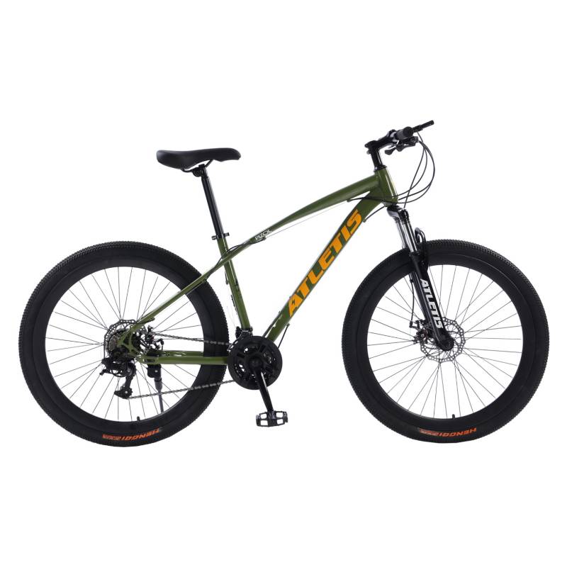 ATLETIS - Bicicleta Mountain Bike Pizol 27,5" M Verde