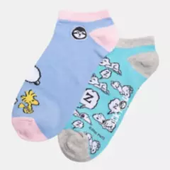 SNOOPY - Bipack Calcetines Mujer Snoopy