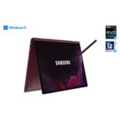 SAMSUNG - Galaxy Book2 Pro 360 Dark Red I7 1260P 12va 16GB RAM 512GB SSD 13.3" 360 TOUCH CON S PEN Windows 11