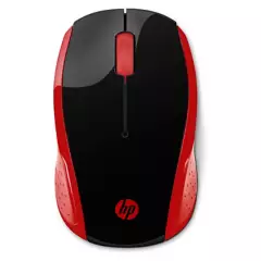 Hp - Mouse inalámbrico HP 200 Rojo