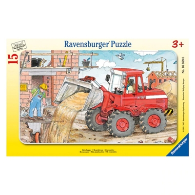 Ravensburger Puzzle Enmarcado - Excavadora