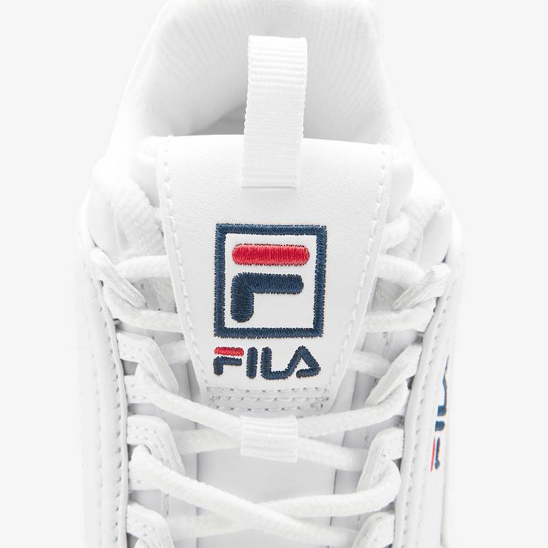 Fila Disruptor II - Zapatillas deportivas infantiles Fila Disruptor II,  color Blanco, talla 31 EU : : Moda