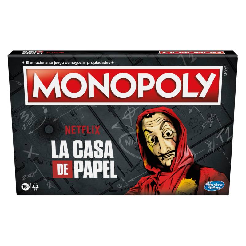 MONOPOLY - Monopoly Juego De Mesa La Casa De Papel