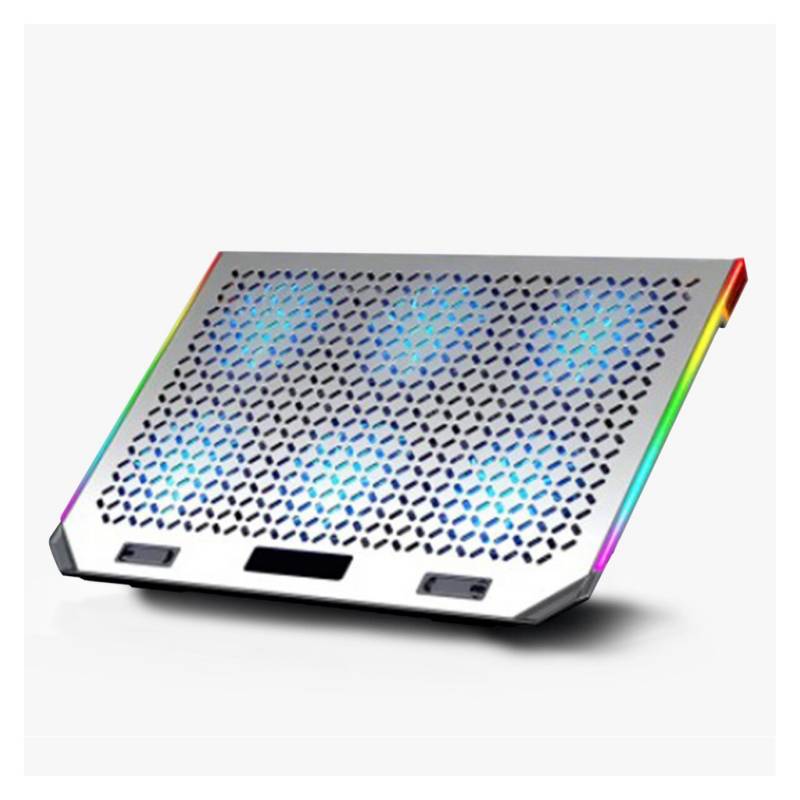 LINKON - Base Ventilador Enfriador Notebook 6 Fans Aluminio