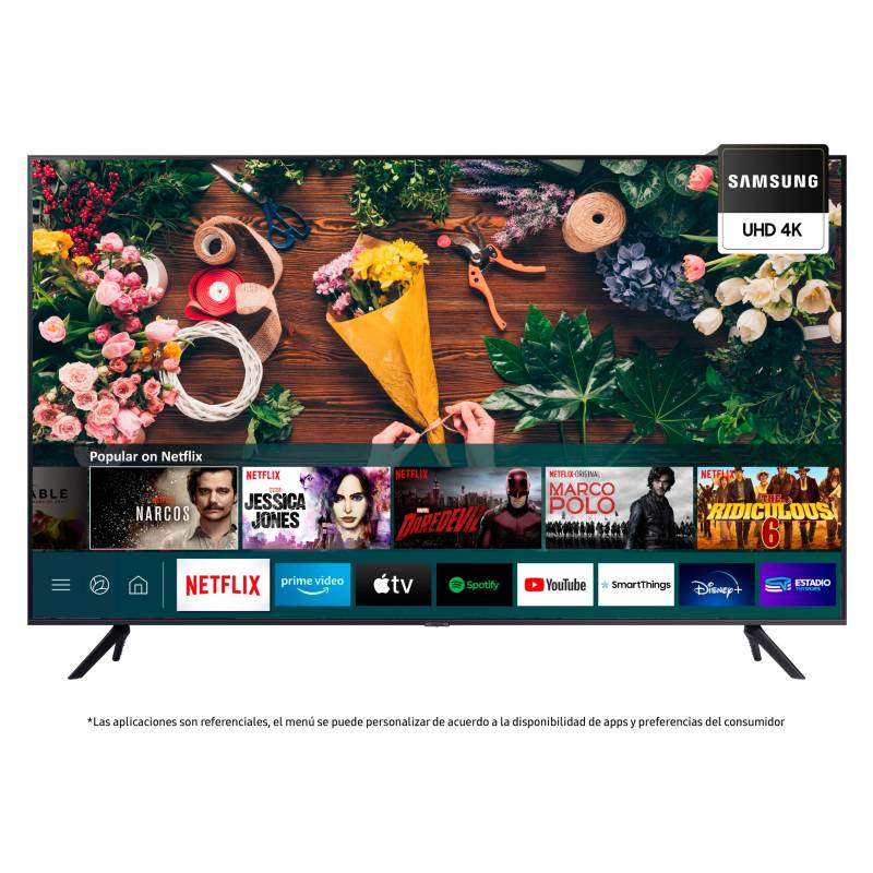 TV LED SAMSUNG 50 UHD SMART UN50AU7090GXPR - Koala