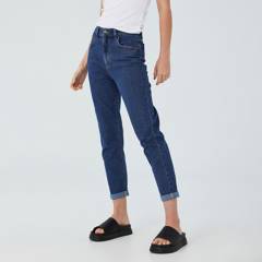 COTTON ON - Jeans Stretch Mom Mujer