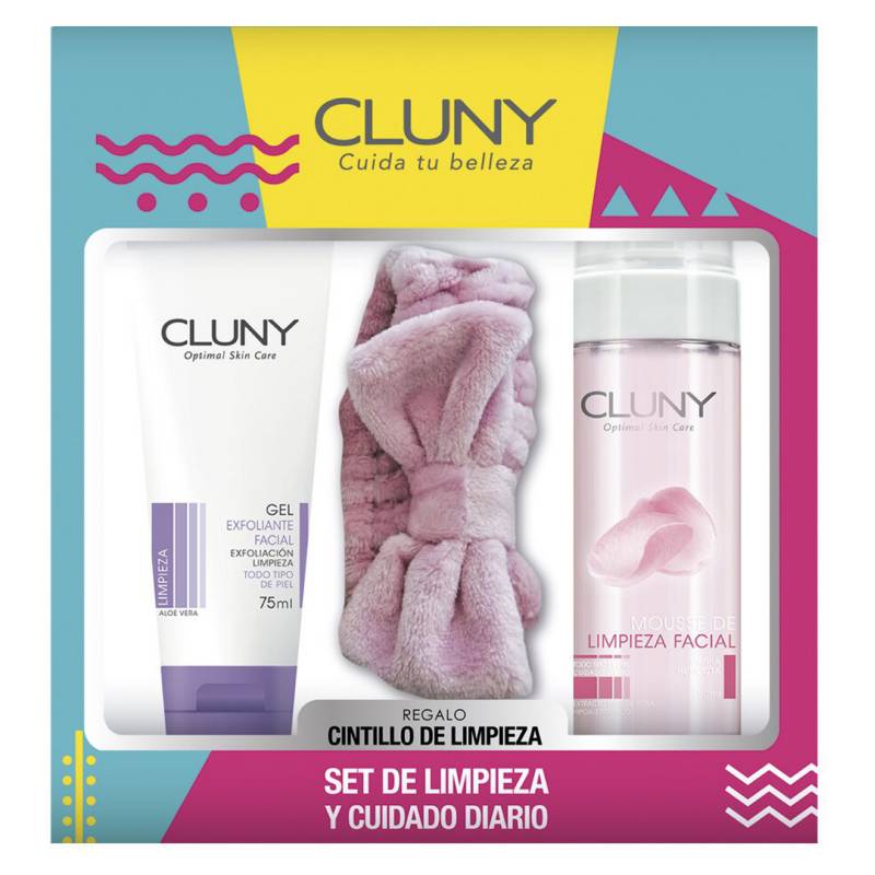 CLUNY Pack Cluny Gel Exfoliante Mousee falabella.com