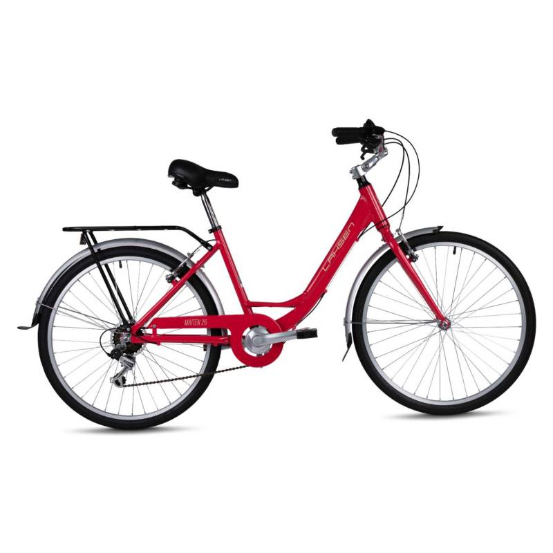 Lahsen - Bicicleta Paseo Maiten 26 Aro 26 Rojo