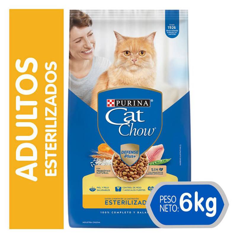 CAT CHOW - Pack Alimento para Gato Cat Chow Esterilizados