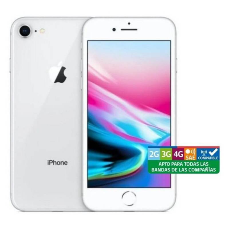APPLE - Iphone 8 256Gb - Silver - Reacondicionado