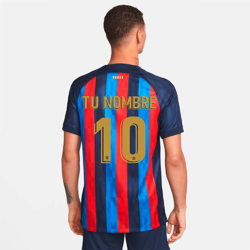 Nike - Camiseta de Fútbol Personificable FC Barcelona Local Hombre Nike