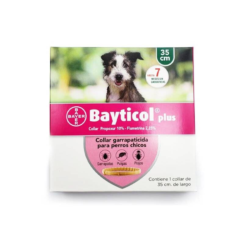 BAYER Bayticol Plus Collar Garrapaticida Perro Chico 