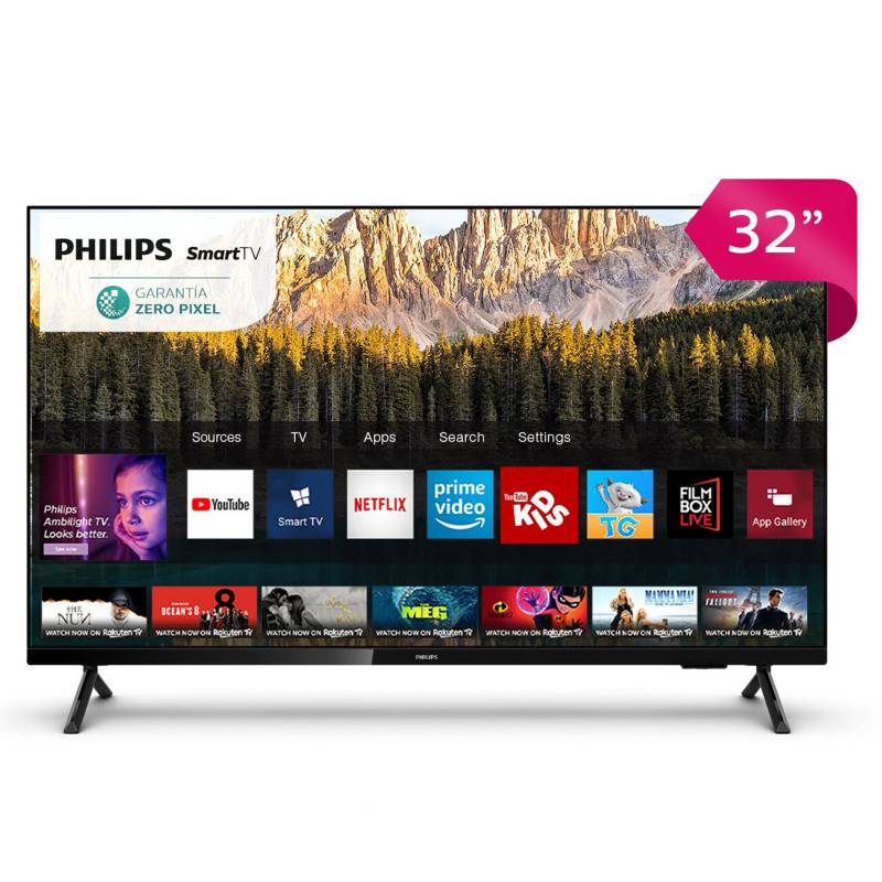 PHILIPS - Led Philips 32 Hd 32Phd6825 Smart Tv