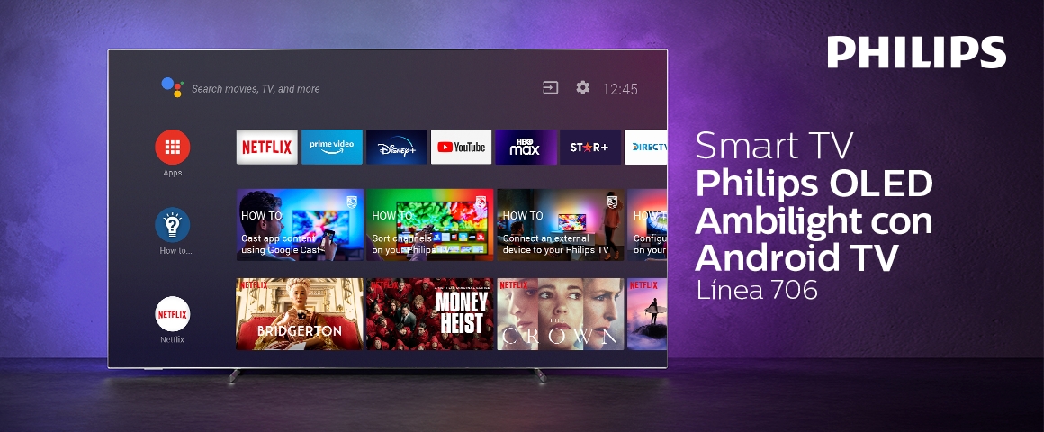 Philips Oled 706 Ambilight con Android TV