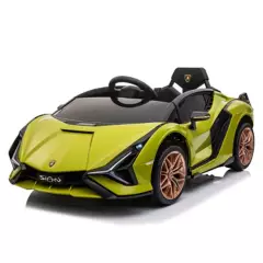 KIDSCOOL - Auto De Juguete Lamborghini Sian Bateria Verde Radiocontrolado Kidscool