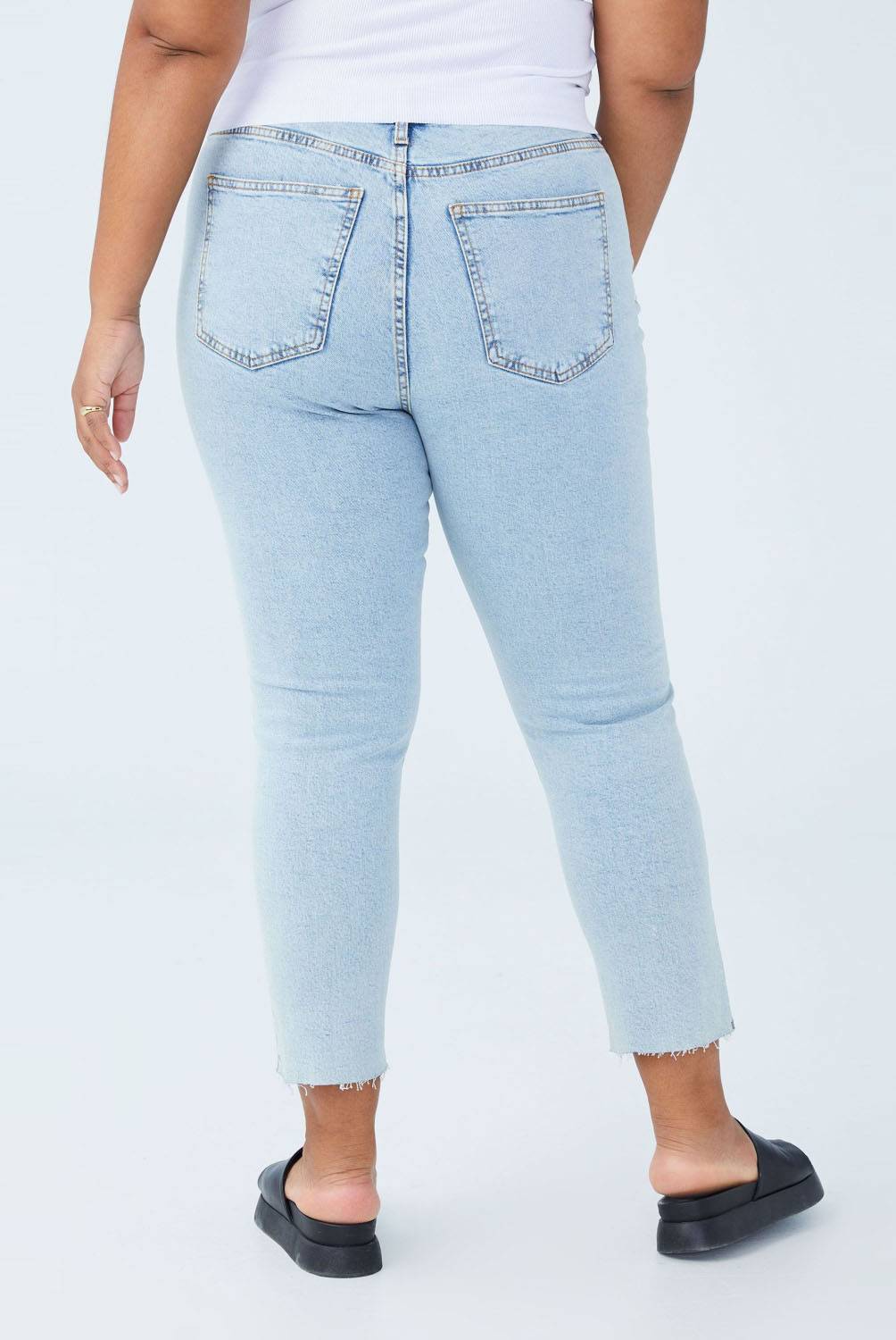 COTTON ON - Jeans Skinny Tiro Alto Mujer Cotton On