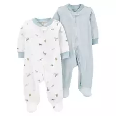 CARTER'S - Pijama Algodón Pack 2 Unidades Bebé Niño Carter´s