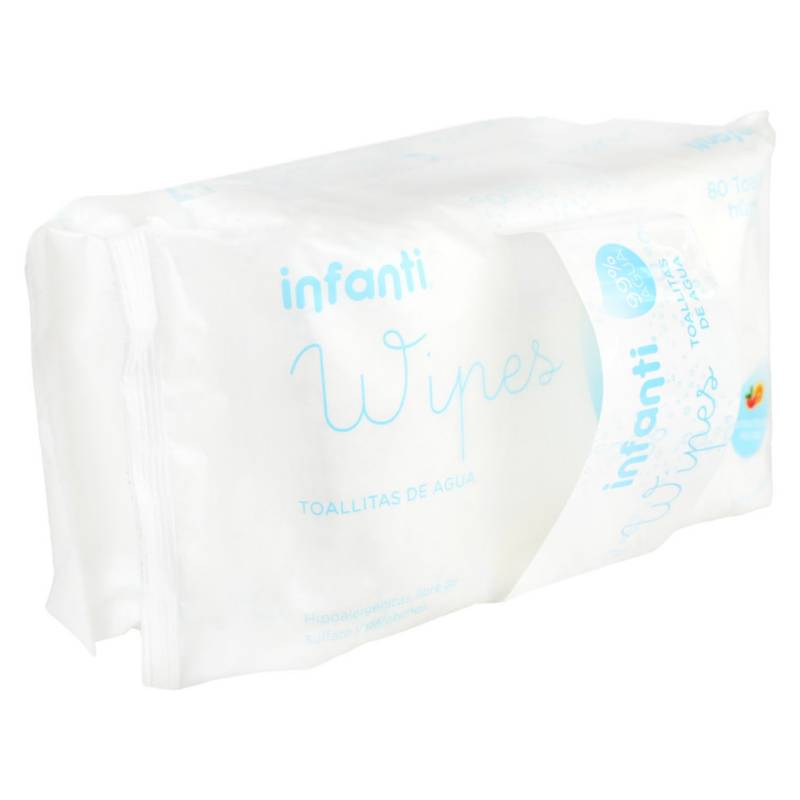 INFANTI - Toallas Humedas Infanti Water Wipes 2X80