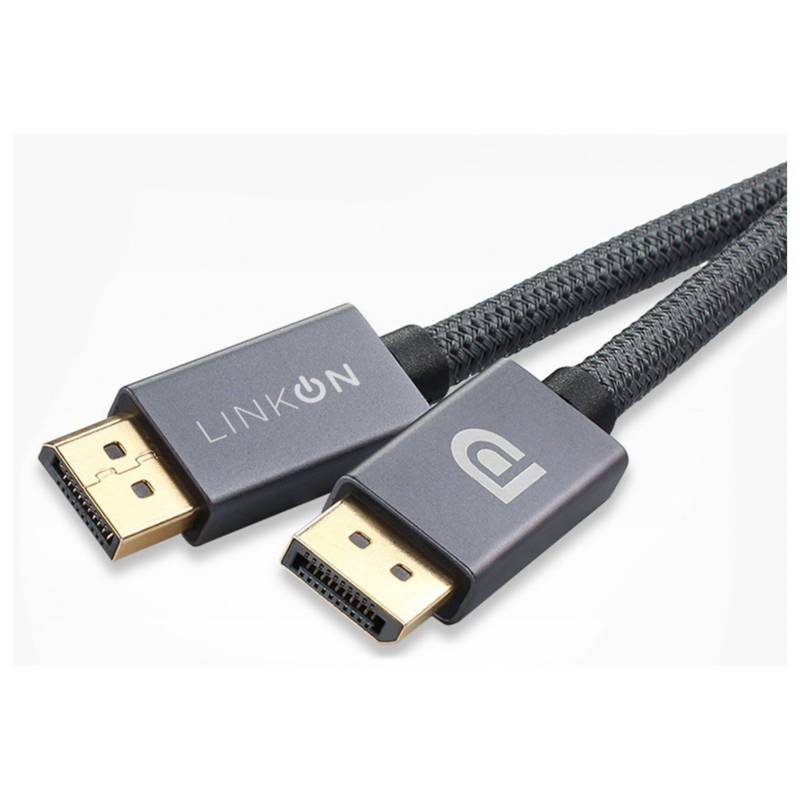 LINKON - Cable Displayport 8K (8K 60Hz/4K 144Hz/2K 165Hz)2M