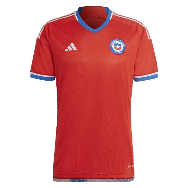 ADIDAS - Adidas Camiseta de Fútbol Selección Chilena Local Hombre