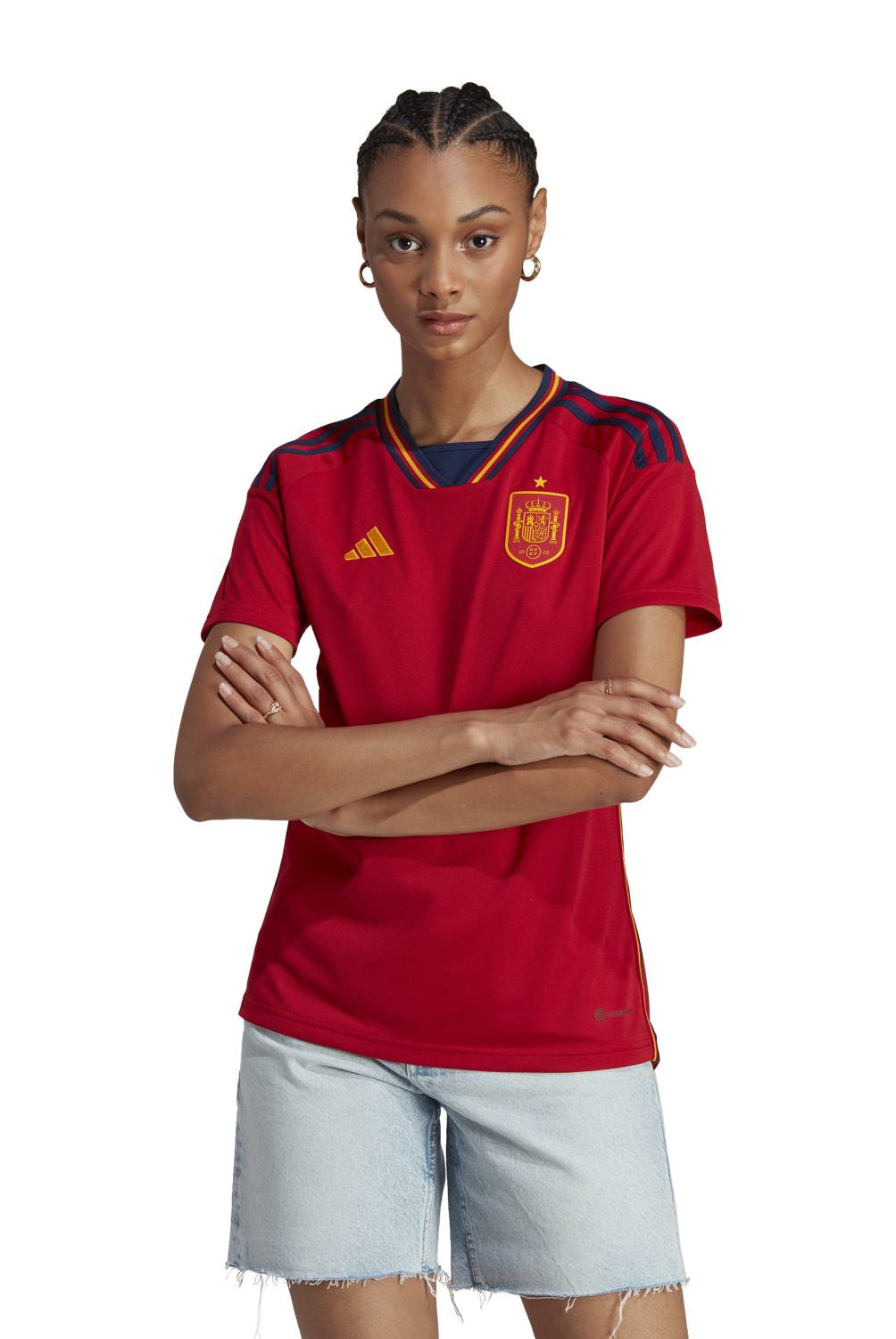 ADIDAS - Camiseta De Fútbol España Local  Mujer Adidas