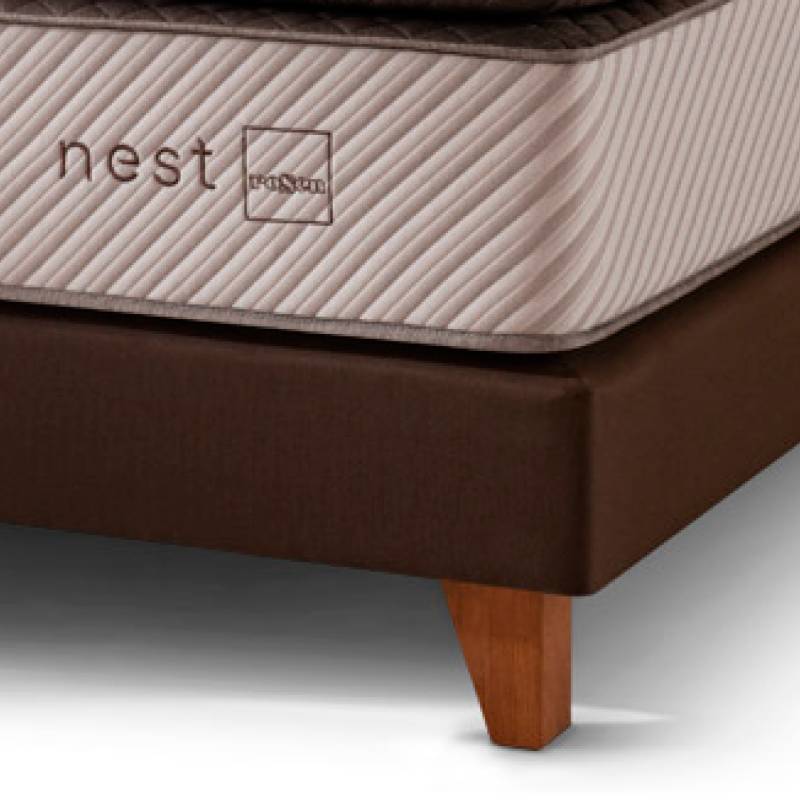 Cama Nest 2 Plazas + Muebles Ray