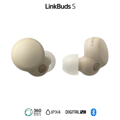 Audífonos Linkbuds S Noise Cancelling Wf-Ls900N Crema Sony