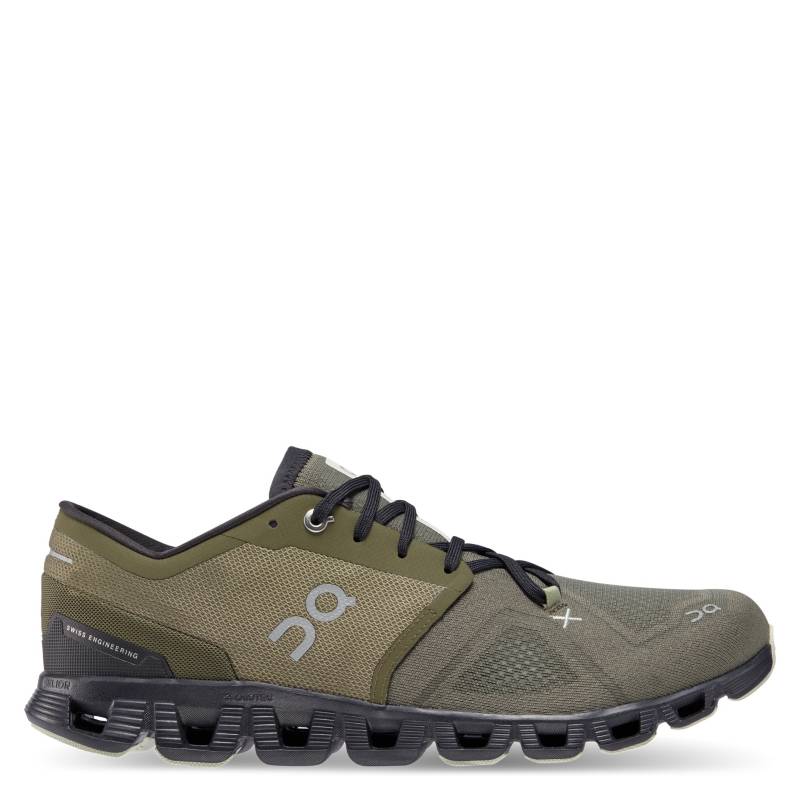 On Cloud X 3 Running Hombre (Verde) – Victoria del Tenis