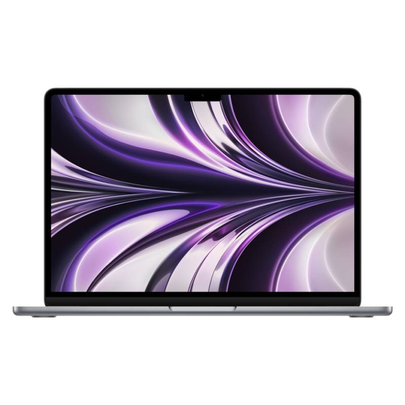 Apple - Apple MacBook Air (13" con Chip M2 CPU 8 núcleos y GPU 8 núcleos, 8GB RAM, 256GB SSD) - Gris Espacial