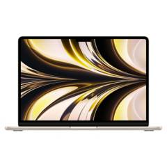 APPLE - Apple MacBook Air (13" con Chip M2 CPU 8 núcleos y GPU 8 núcleos, 8GB RAM, 256GB SSD) - Blanco Estelar