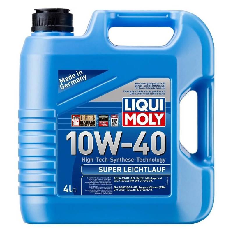 LIQUI MOLY - Aceite de Motor 10W40 Liqui Moly Super Leichtlauf