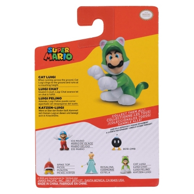 Figura De Acción Nintendo 25 Limited  Luigi Felino