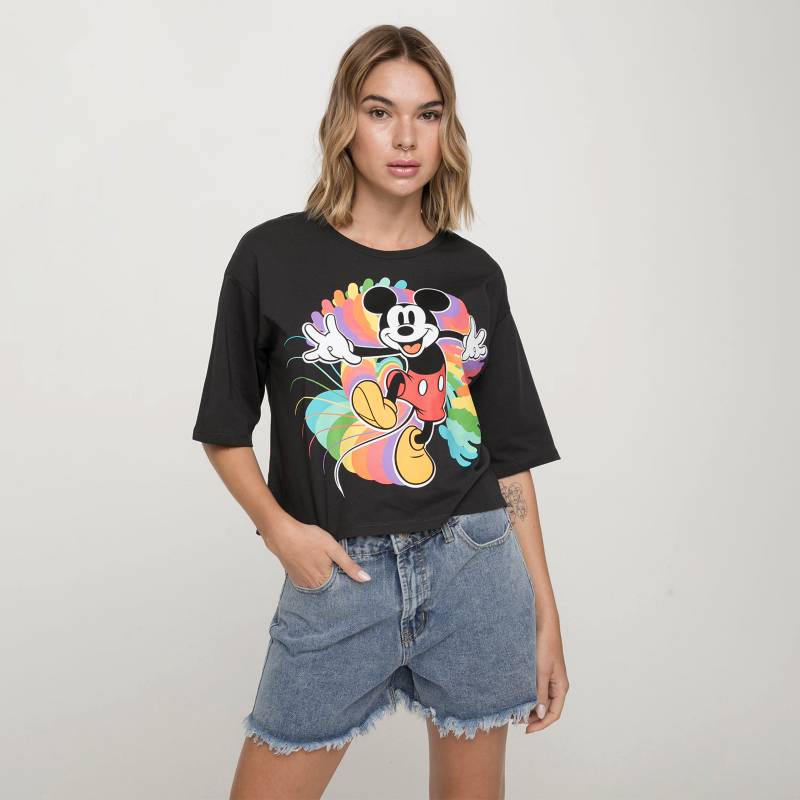 ONLY Only Polera Estampada Disney Manga Corta Algod n Mujer