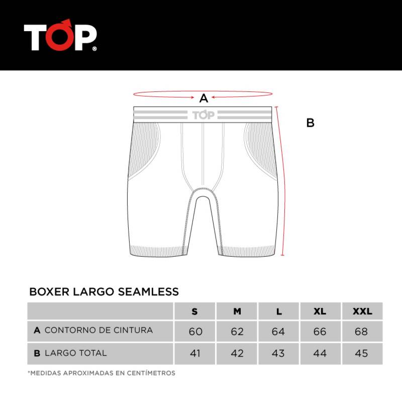 TOP Pack De 3 Boxer Hombre Top falabella