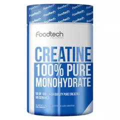 FOODTECH - Suplemento Deportivo Creatina 100% Pure Monohydrate 60 Svs Foodtech