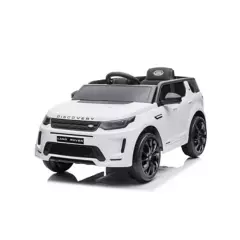 KIDSCOOL - Auto A Bateria Con Licencia Land Rover Discovery Blanco Kidscool