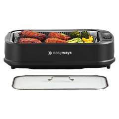 EASYWAYS - Parrilla Electrica Smokeless Grill Master Easyways