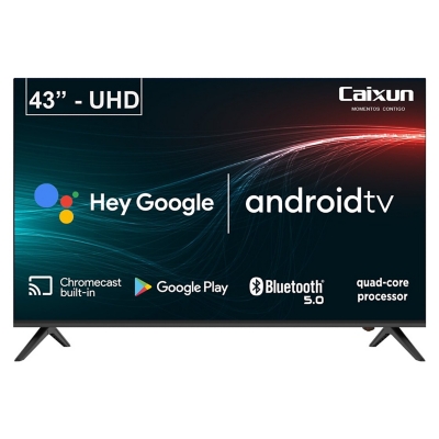 Televisor CAIXUN 43 Pulgadas LED Uhd-4K Smart TV C43T1