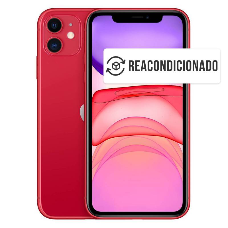 APPLE - iPhone 11 Red 64 GB Reacondicionado
