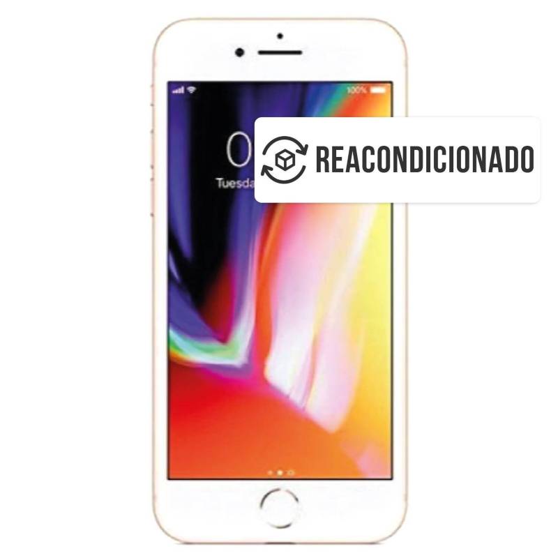 APPLE - Iphone 8 Gold 64 Gb Reacondicionado