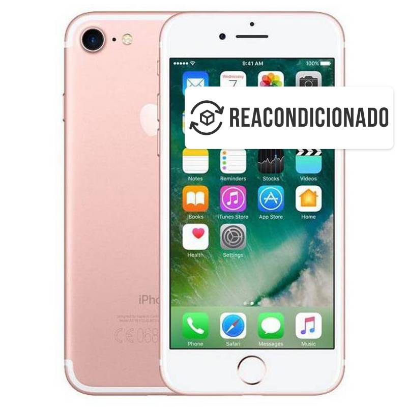 APPLE - Iphone 7 Rose Gold 128 Gb Reacondicionado
