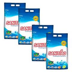 SANITIAO - Detergente Sanitiao 4 bolsas de 2.5 Kg c/u