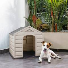 RIMAX - Casa Para Perros Pequeños 61x68x59