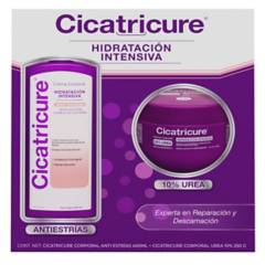 CICATRICURE - Cicatricure Crema Antiestrías 400ml+Urea 10% 250g