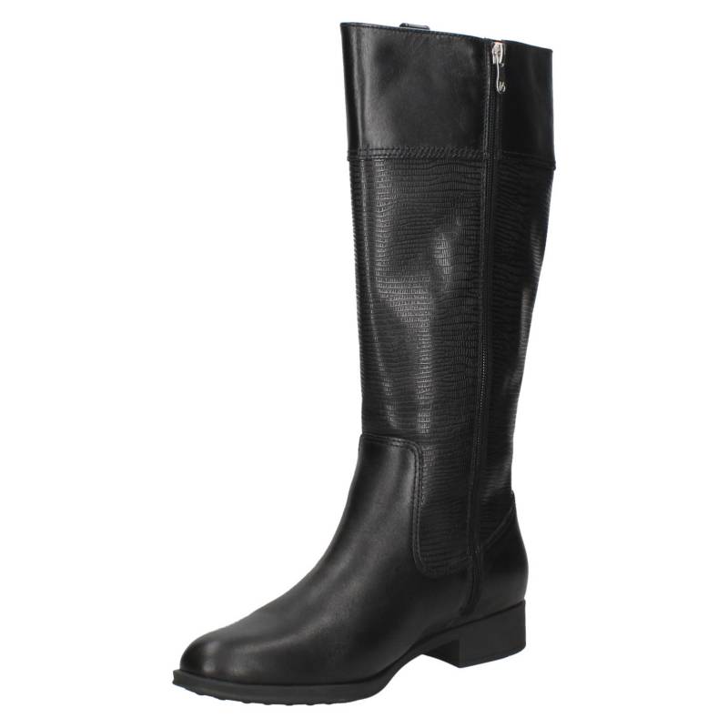 16 HRS Bota Larga Mujer Cuero Negro 16 Hrs falabella