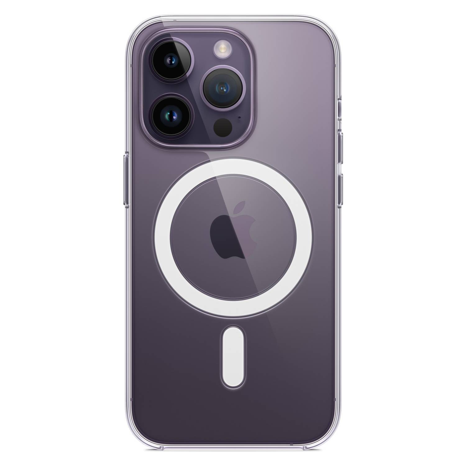 Apple iPhone 12, Estuche Transparente con MagSafe para 12 Pro, Clear, Accesorios para Celulares