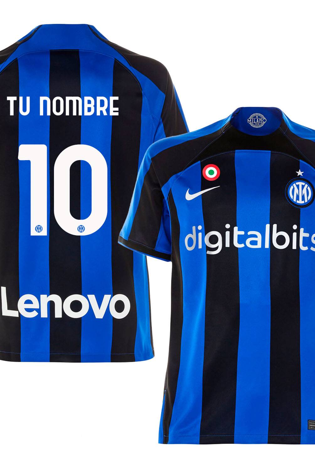 NIKE - Camiseta de Fútbol Personificable Inter de Milán Hombre Nike