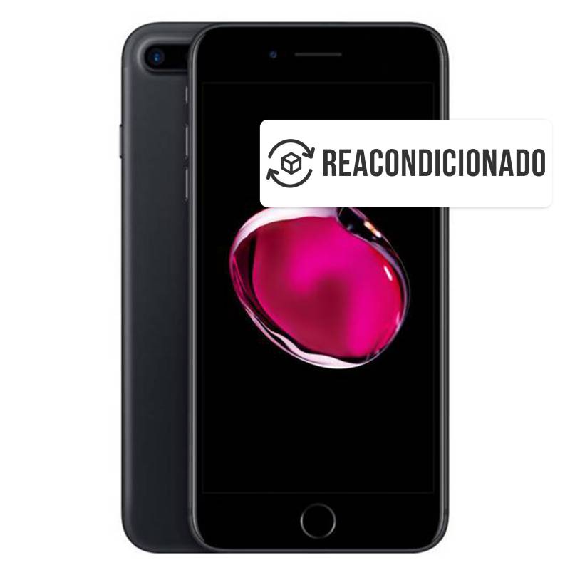 APPLE - Iphone 7 Plus Black 128Gb Reacondicionado