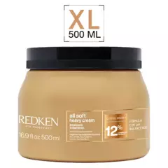 REDKEN - Máscara XL de Tratamiento Hidratante Cabello Seco Heavy Cream All Soft 500ml Redken